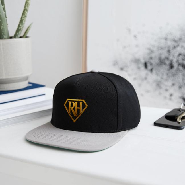 Robin Henderson Mütze mit goldenem RH-Logo